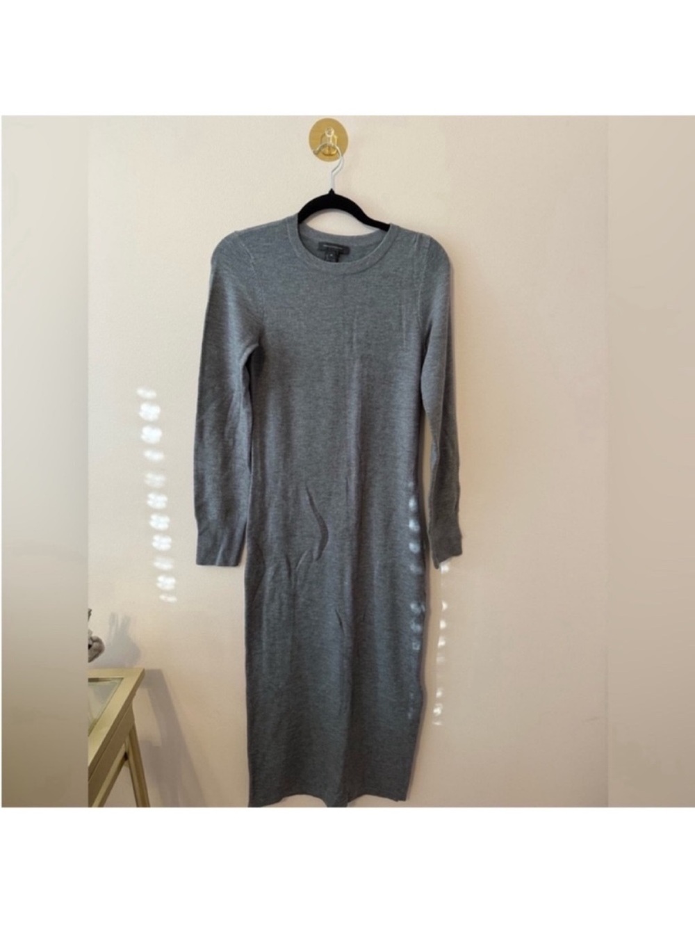 French Connection Grey Sweater Dress size medium